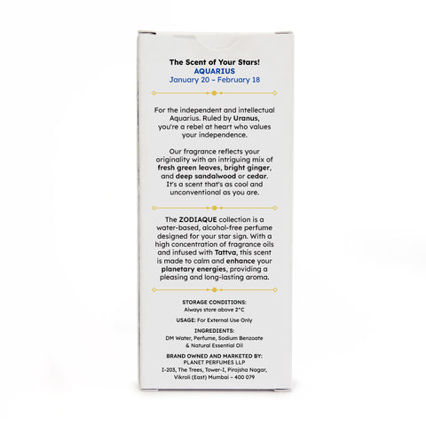 Zodiaque Aquarius: The silent rebel