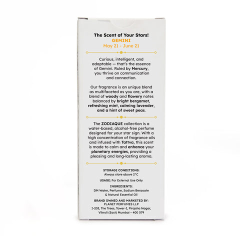 Zodiaque Gemini: The twin current